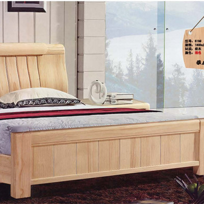 厂家直销 实木床双人床1.8米 雕花床——南康天一家具厂优质床类产品介绍