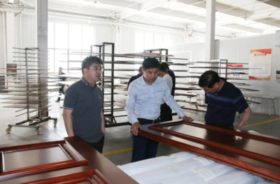 山东省家具协会走访宁津家具企业，助力家居产业升级